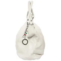 Florence Echtleder Hobo Bag Damen beige Henkeltasche OTF128K