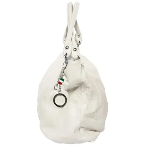 Florence Echtleder Hobo Bag Damen beige Henkeltasche OTF128K