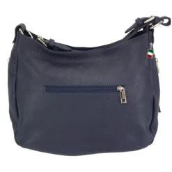 Florence Echtleder Hobo Bag Damen blau OTF134B