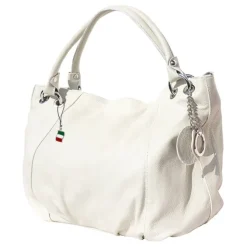 Florence Echtleder Hobo Bag Damen beige Henkeltasche OTF128K