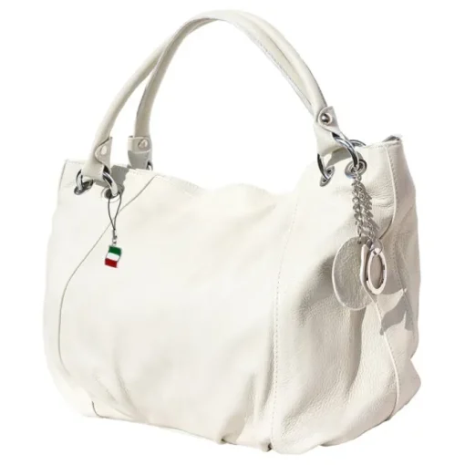 Florence Echtleder Hobo Bag Damen beige Henkeltasche OTF128K