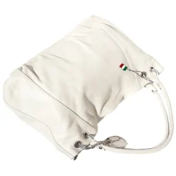 Florence Echtleder Hobo Bag Damen beige Henkeltasche OTF128K