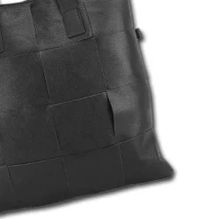 Florence Henkeltasche Tote Bag echtes Leder schwarz OTF116S