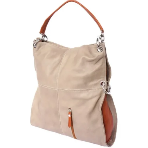 Florence Hobo Bag braun echtes Leder Damen OTF102C
