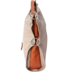 Florence Hobo Bag braun echtes Leder Damen OTF102C