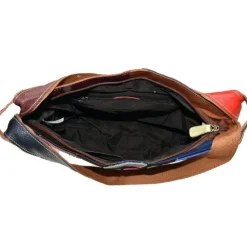 Florence ital. Damen Shopper Echtleder Patchwork OTM101U