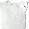 Florence ital. Shopper Echtleder Damen Business weiß OTM107W