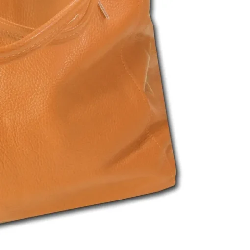 Florence ital. Shopper Echtleder Damen Business tan OTM107C
