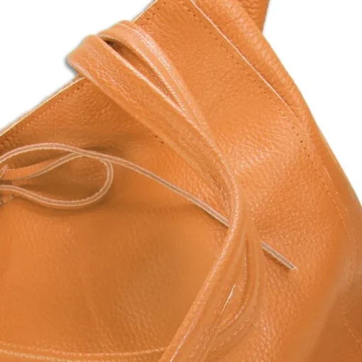 Florence ital. Shopper Echtleder Damen Business tan OTM107C