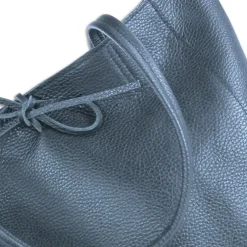 Florence ital. Shopper Echtleder Damen Business blau OTM107B