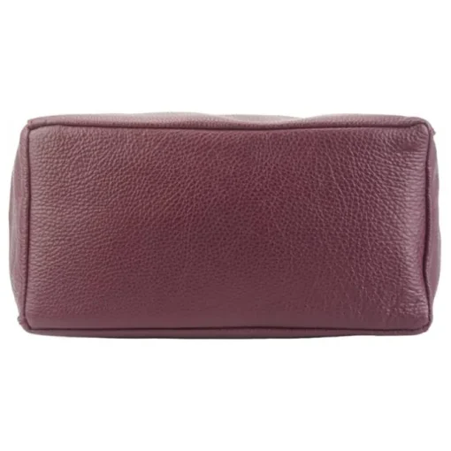 Florence ital. Shopper Echtleder Damen Business bordeaux OTF112D