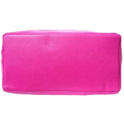 Florence ital. Shopper Echtleder Damen Business pink OTF112P