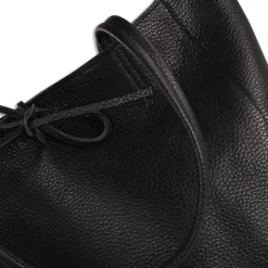 Florence ital. Shopper Echtleder Damen Business schwarz OTM107S