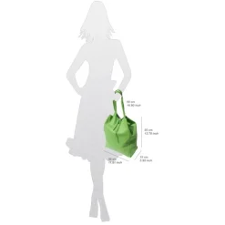 Florence ital. Shopper Echtleder Damen Business bordeaux OTF112D