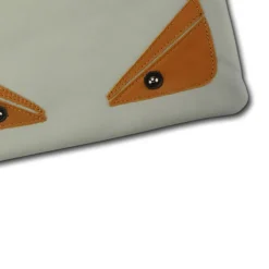 Florence Jugend Handgelenktasche Tasche Echtleder grau OTF805K