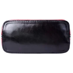 Florence Mini Damen Handtasche echtes Leder rot schwarz OTF109R