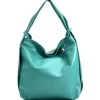 Florence Rucksack Damen Daypack Echtleder türkis OTF611T