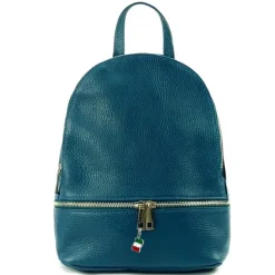 Florence Rucksack Damen Echtleder Cityrucksack dunkles türkis OTF612T