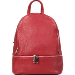 Florence Rucksack Damen Echtleder Cityrucksack rot OTF612R