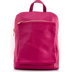 Florence Rucksack Damen Echtleder Cityrucksack fuchsia OTF610P