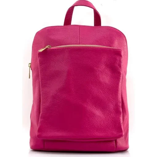Florence Rucksack Damen Echtleder Cityrucksack fuchsia OTF610P