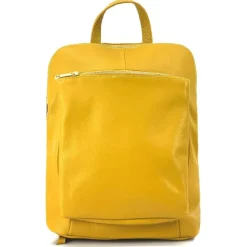 Florence Rucksack Damen Echtleder Cityrucksack gelb OTF610Y