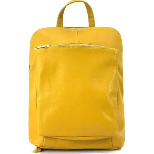 Florence Rucksack Damen Echtleder Cityrucksack gelb OTF610Y