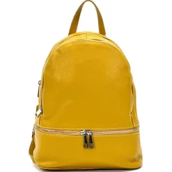 Florence Rucksack Damen Echtleder Cityrucksack gelb OTF612Y