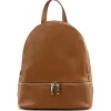 Florence Rucksack Damen Echtleder Cityrucksack tan OTF612C