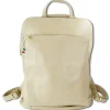 Florence Rucksack Damen Echtleder Cityrucksack beige ORM103I