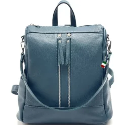 Florence Rucksack Damen Echtleder Cityrucksack türkis ORF100T