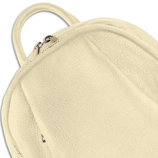 Florence Rucksack Damen Echtleder Cityrucksack beige ORM101I