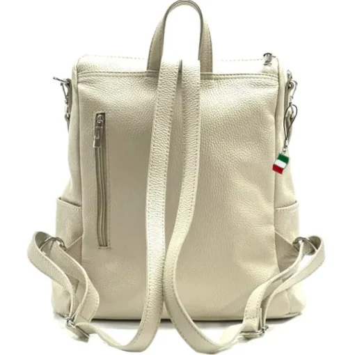 Florence Rucksack Damen Echtleder Cityrucksack beige ORF100I