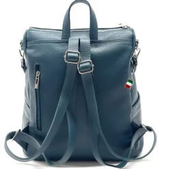 Florence Rucksack Damen Echtleder Cityrucksack türkis ORF100T