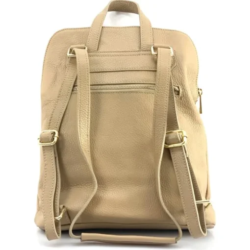 Florence Rucksack Damen Echtleder Cityrucksack taupe OTF610I