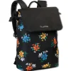 Frida Kahlo Damen Cityrucksack Nylon Rucksack schwarz ORI801S