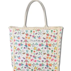 Frida Kahlo Damen Henkeltasche Canvas Tasche beige, natur, bunt OTI800F