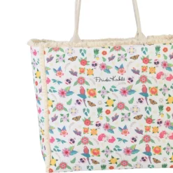 Frida Kahlo Damen Henkeltasche Canvas Tasche beige, natur, bunt OTI800F