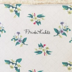 Frida Kahlo Damen Henkeltasche Canvas Tasche natur, dunkelgrün OTI800I