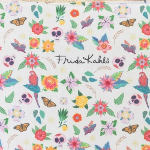 Frida Kahlo Damen Henkeltasche Canvas Tasche beige, natur, bunt OTI800F
