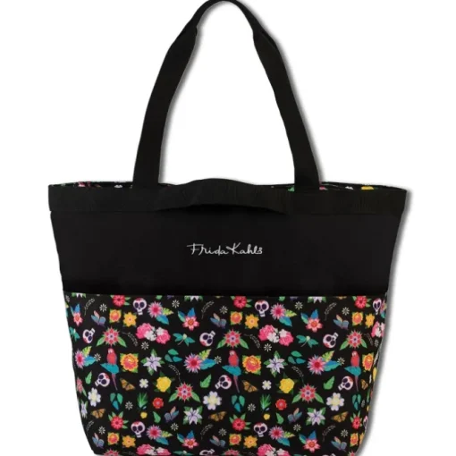 Frida Kahlo Damen Shopper Polyester Tasche schwarz OTI801S