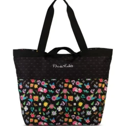 Frida Kahlo Damen Shopper Polyester Tasche schwarz OTI801S