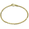 GoldDream Armband Anker diamantiert 333 Gold 18,5cm 8 Karat GDA0218Y