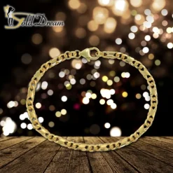 GoldDream Armband Dollar-Kette 333 Gelbgold Damen 19cm GDA0429Y