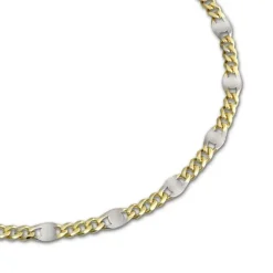 GoldDream Armband Plättchen 333 Gelbgold Damen 19cm 8 Karat GDA0049T