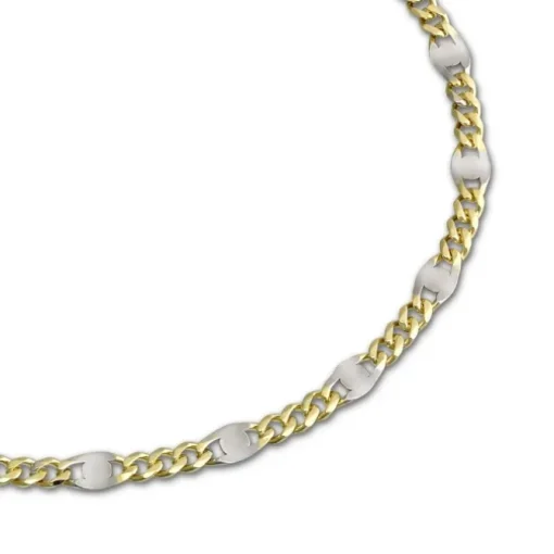 GoldDream Armband Plättchen 333 Gelbgold Damen 19cm 8 Karat GDA0049T
