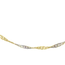GoldDream Armband Singapur gedreht 333 Gold 19cm 8 Karat GDA0069Y