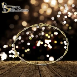 GoldDream Armband Singapur gedreht 333 Gold 19cm 8 Karat GDA0069Y