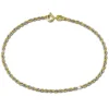GoldDream Armband Zopf bicolor 333 Gold 19cm 8 Karat GDA0529T