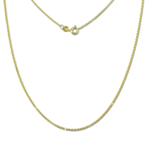 GoldDream Collier Kette Anker rund 333 Gold Damen 45cm 8 Karat GDK00845Y